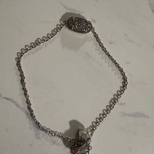 Kendra Scott Silver Elaina Adjustable Chain Bracelet